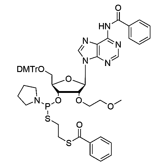 5'-DMT-2'-O-MOE-A(Bz)-3'-PS-Phosphoramidite