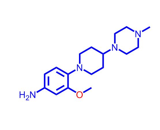 3-甲氧基-4-(4-(4-甲基哌嗪-1-基)哌啶-1-基)苯胺1254058-34-8