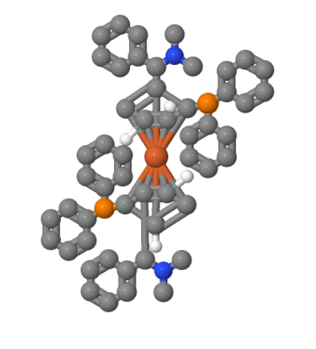 (SP,S′P)-1,1′-双[(R)-Α-(二甲胺基)苄基]-2,2′-双(二苯基膦)二茂铁；174467-31-3