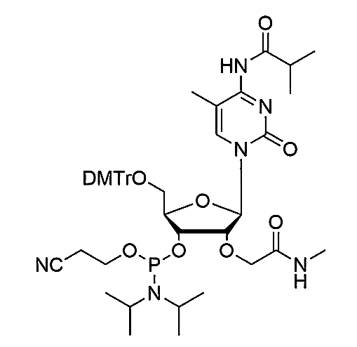 5'-DMT-2'-O-NMA-5-Me-C(iBu)-3'-CE-Phosphoramidite