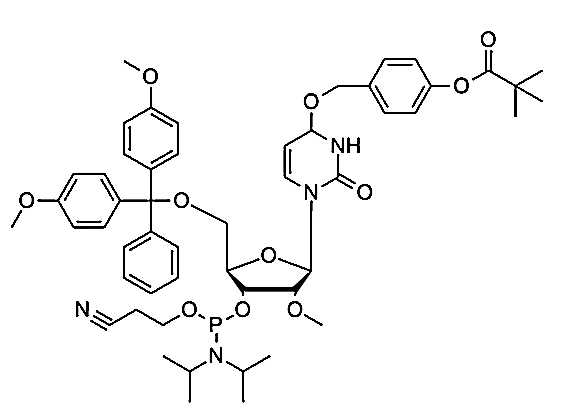 O4-(p-tolyl pivalate)-5'-DMT-2'-OMe-U Phosphoramidite