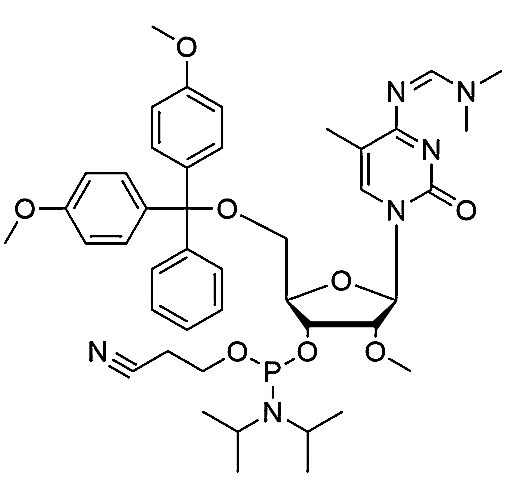 5-Me-DMT-2'-O-Me-C(dmf)-CE Phosphoramidite