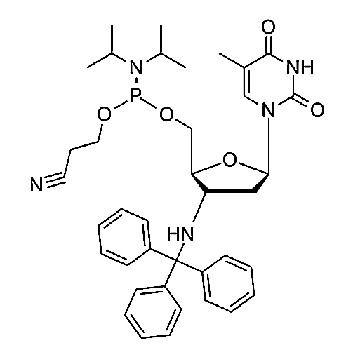 3'-NH-Tr-2',3'-ddT-5'-CE-Phosphoramidite