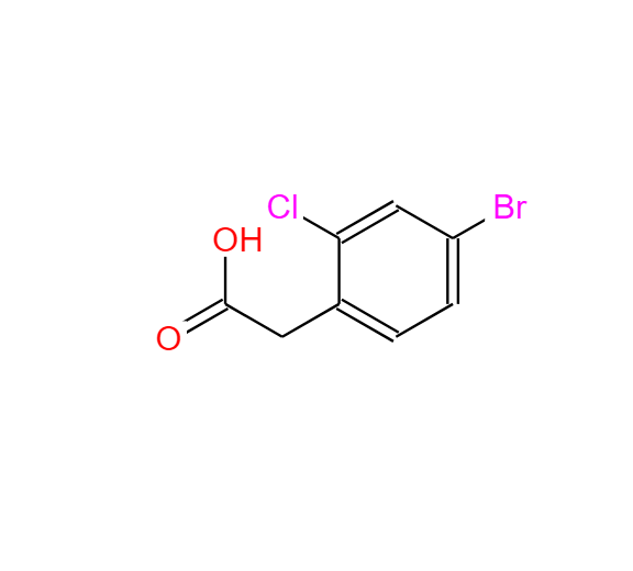 2-氯-4-溴苯乙酸