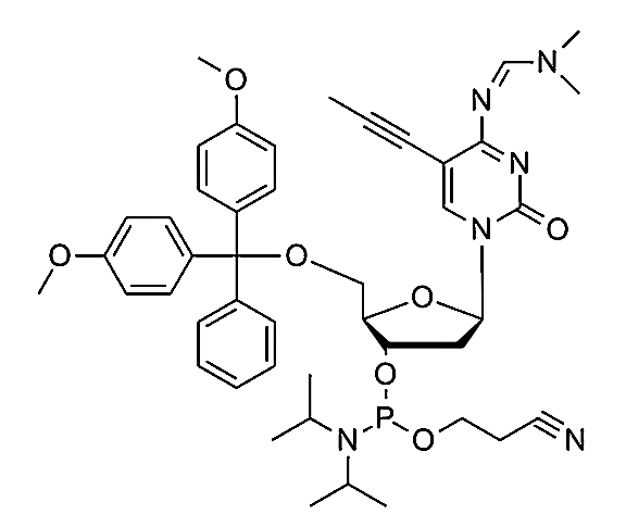 DMT-5-propyne-dC(dmf) 3’-CE-Phosphoramidite
