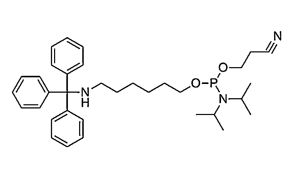Tr-C6-amine-linker amidite