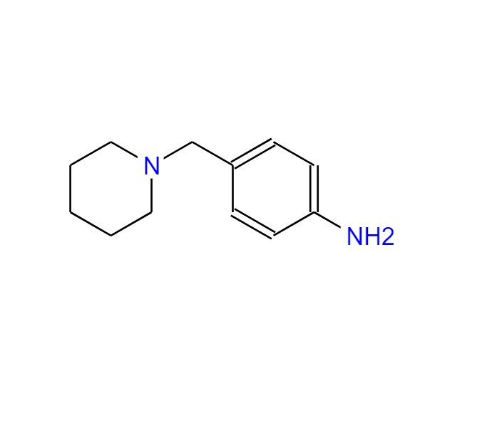 4-(哌啶-1-甲基)苯胺 29608-05-7