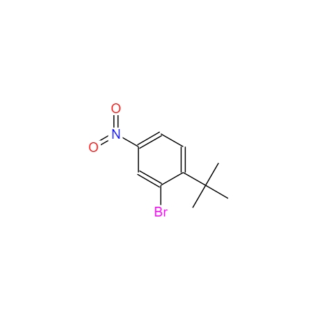 1-(叔丁基)-2-溴-4-硝基苯