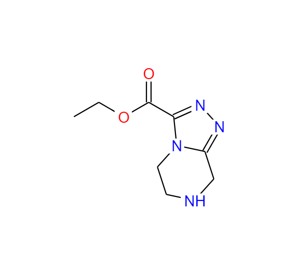 5,6,7,8-四氢-[1,2,4]噻唑[4,3-A]吡嗪-3-羧酸乙酯 723286-68-8