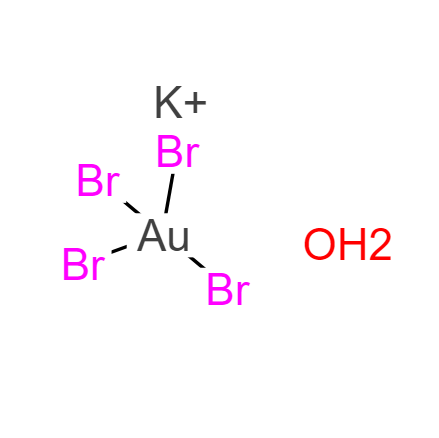 Potassium tetrabromoaurate(III) hydrate；13005-38-4