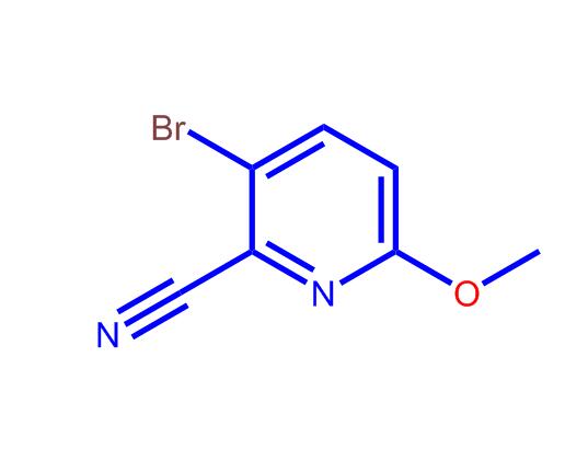 3-溴-6-甲氧基-2-氰基吡啶1186637-43-3