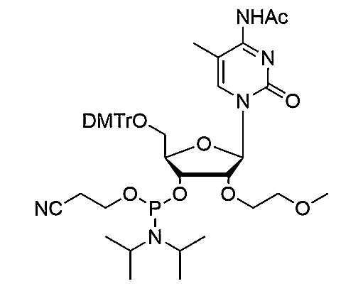 5-Me-DMT-2'-O-MOE-C(Ac)-CE-Phosphoramidite