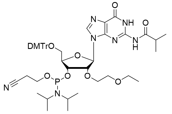 2'-O-EOE-rG(ibu) 亚磷酰胺单体