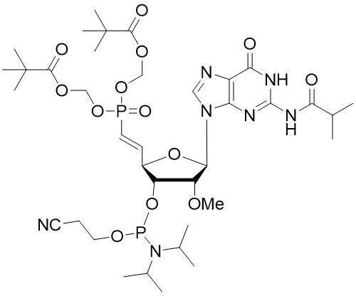 5'(E)-VP-2'-OMe-G(ibu) 亚磷酰胺单体