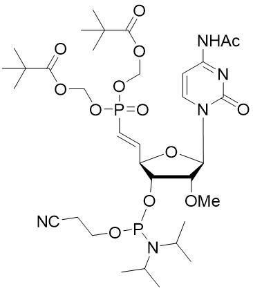 5'(E)-VP-2'-OMe-C(Ac) 亚磷酰胺单体