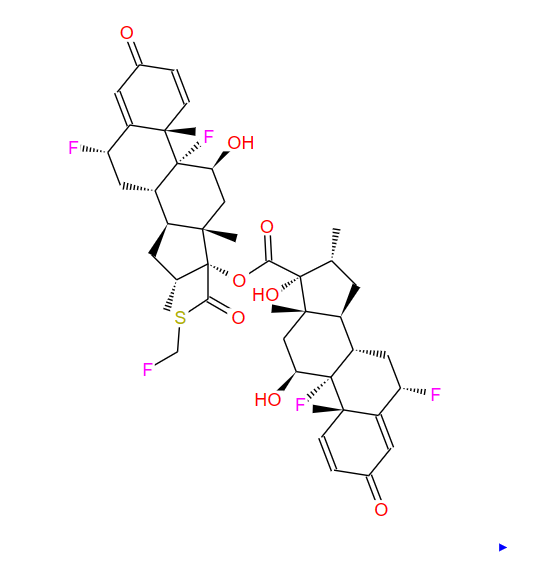 糠酸氟替卡松杂质EP-ZK 220589-37-7
