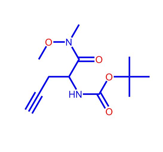 1-(甲氧基(甲基)氨基)-1-氧代-4-戊炔-2-氨基甲酸叔丁酯1172623-95-8