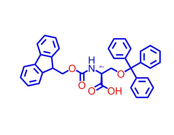 (S)-2-((((9H-芴-9-基)甲氧基)羰基)氨基)-3-(三苯基甲氧基)丙酸111061-56-4