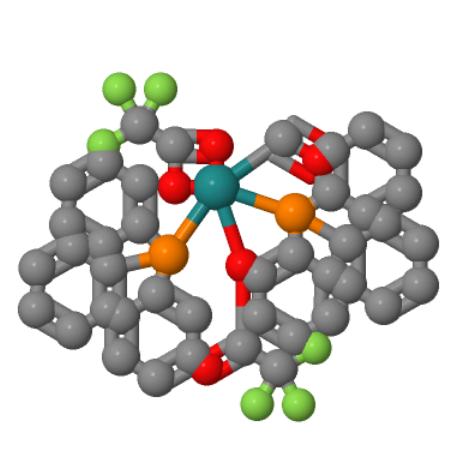 双(三氟乙酸)羰基双(三苯基膦)钌(II)甲醇加合物；38596-61-1