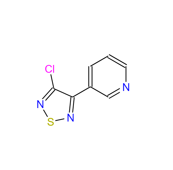 3-氯-4-(吡啶-3-基)-1,2,5-噻二唑 131986-28-2