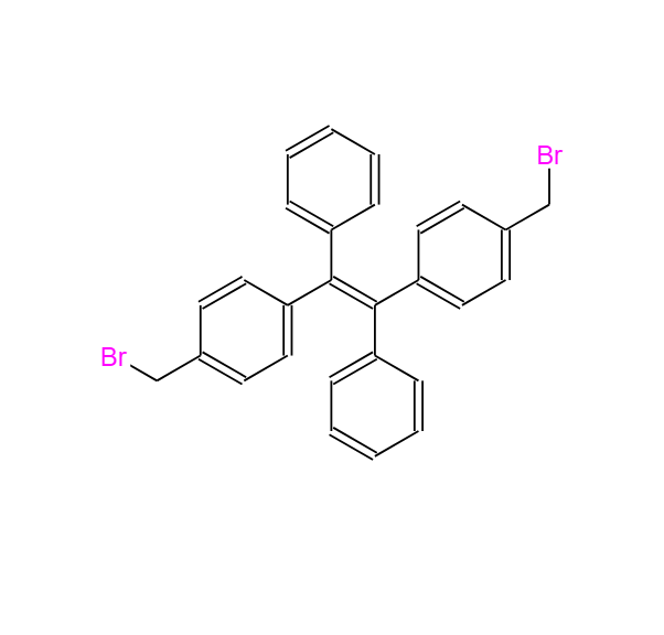 1,2-二苯基-1,2-二(4-苄溴基苯基)乙烯