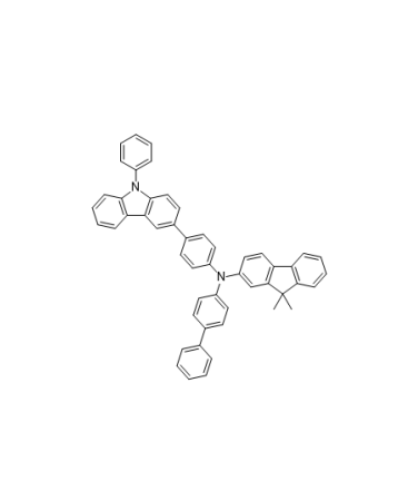 N-联苯-4-基-9,9-二甲基-N-[4-(9-苯基-9H-咔唑-3-基)苯基]-9H-芴-2-胺