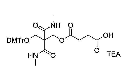 3-O-DMT-2, 2-(dicarboxymethylamido)propyl-1-O-succinate, TEA salt