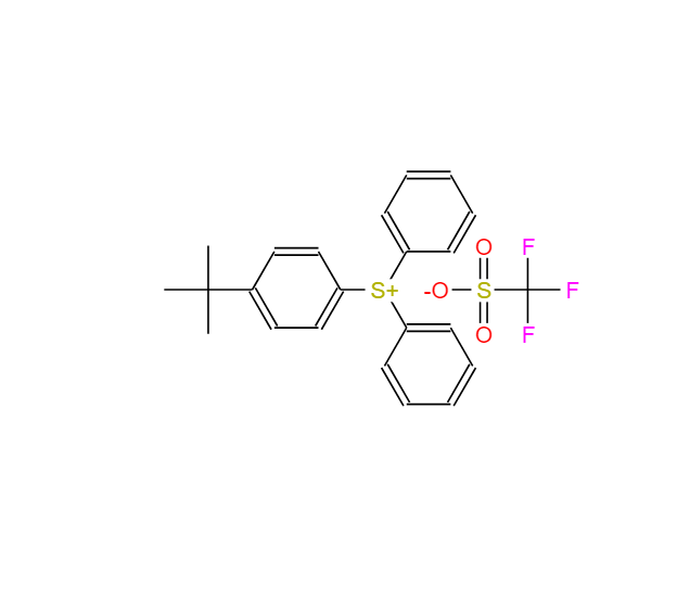 (4-叔丁基苯基)二苯基锍三氟甲磺酸盐