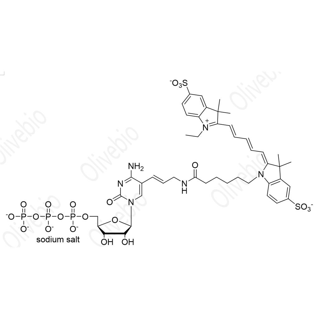 标记核苷酸产品：Cy 5-UTP