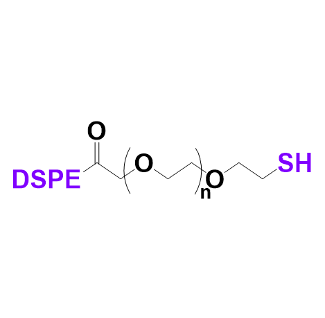 DSPE-PEG-SH二硬脂酰基磷脂酰乙醇胺聚乙二醇巯基