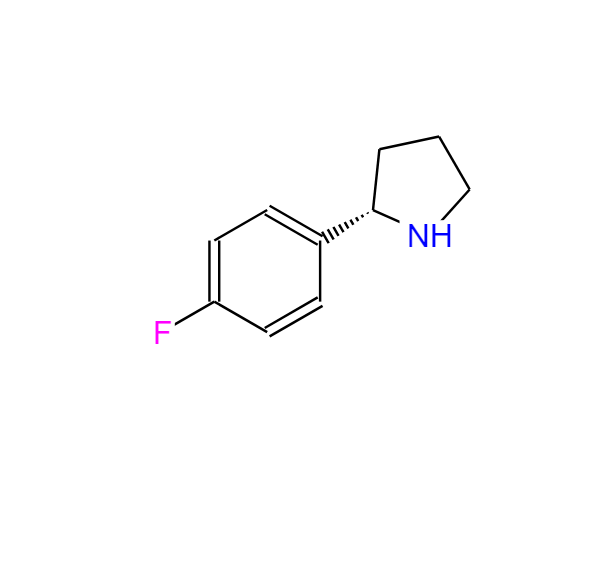 (S)-2-(4-氟苯基)吡咯烷