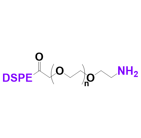 DSPE-PEG-NH2二硬脂酰基磷脂酰乙醇胺聚乙二醇氨基