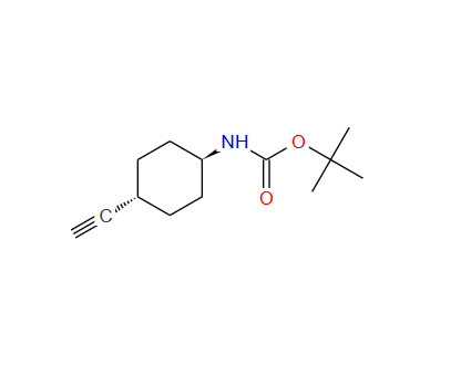 反式-1-(BOC-氨基)-4-乙炔基环己烷