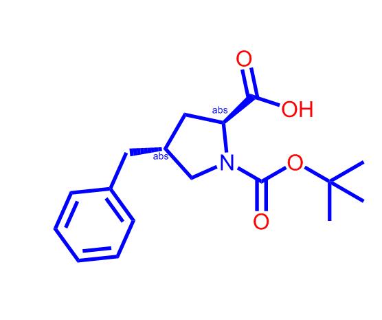 (2S,4R)-4-苄基-1-(叔丁氧羰基)吡咯烷-2-羧酸153074-95-4