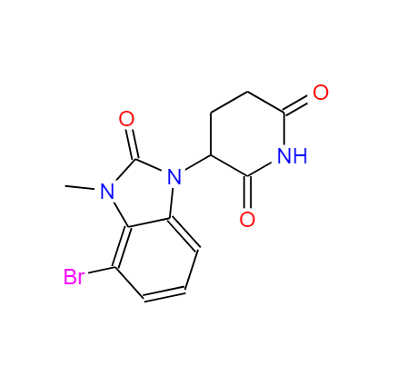 3-(4-溴-3-甲基-2-氧代-2,3-二氢-1H-苯并[D]咪唑-1-基)哌啶-2,6-二酮 2304754-51-4