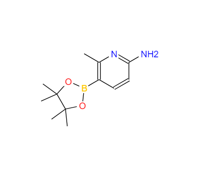 6-甲基-5-(4,4,5,5-四甲基-1,3,2-二氧杂环戊硼烷-2-基)吡啶-2-胺