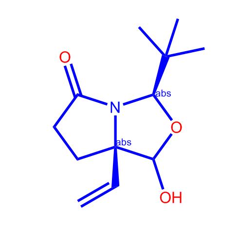 (3R,7AR)-3-(叔-丁基)-1-羟基-7a-vinyltetrahydropyrrolo并[1,2-C]恶唑-5-(3H)-酮1214741-21-5