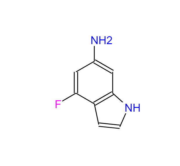 4-氟-6-氨基吲哚