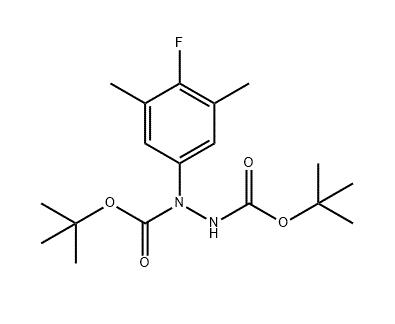 1-(4-氟-3,5-二甲基苯基)肼-1,2-二甲酸二叔丁酯