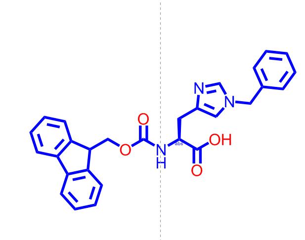(S)-2-((((9H-芴-9-基)甲氧基)羰基)氨基)-3-(1-苄基-1H-咪唑-4-基)丙酸84030-19-3