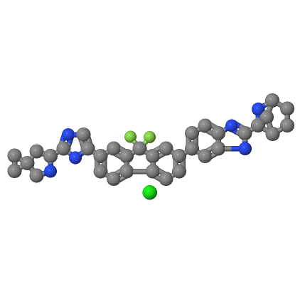 (6S)-6-[5-[7-[2-(1R,3S,4S)-2-氮杂双环[2.2.1]庚烷-3-基-1H-苯并咪唑-6-基]-9,9-二氟-9H-芴-2-基]-1H-咪唑-2-基]-5-氮杂螺[2.4]庚烷四盐酸盐