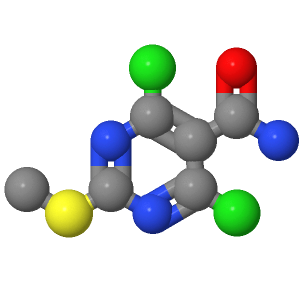 4,6-二氯-2-(甲硫基)嘧啶-5-甲酰胺；313339-36-5