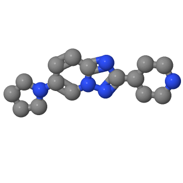 2-(哌啶-4-基)-6-(吡咯烷-1-基)-[1,2,4]三唑并[1,5-A]吡啶；1422060-93-2
