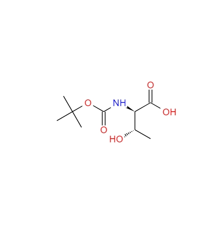 N-Α-叔丁氧羰基-D-苏氨酸