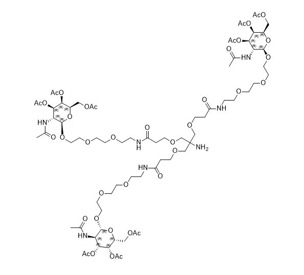 Peracetylated GalNAc-NAG-Amine