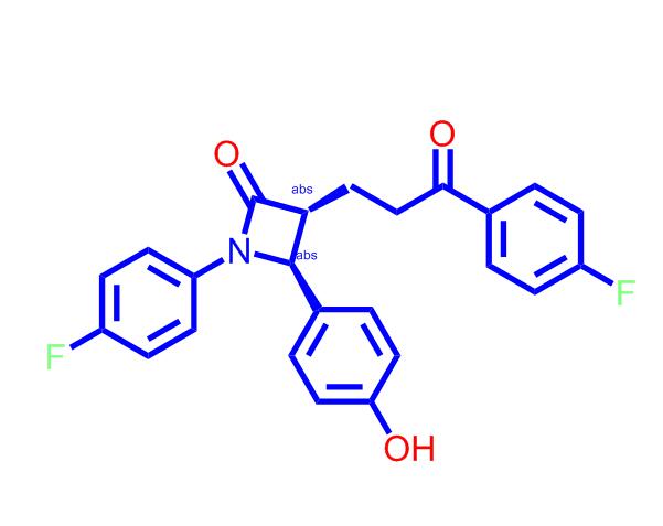 (3R,4S)-1-(4-氟苯基)-3-[3-(4-氟苯基)-3-氧代丙基]-4-(4-羟基苯基)氮杂环丁烷-2-酮191330-56-0