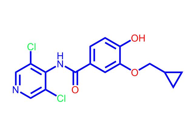 3-(环丙基甲氧基)-N-(3,5-二氯吡啶-4-基)-4-羟基苯甲酰胺475271-62-6