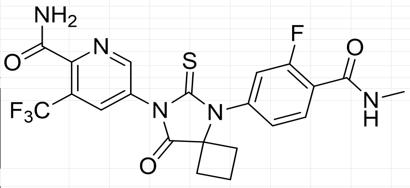 阿帕他胺杂质5-（5-（3-氟-4-（甲基氨基甲酰基）苯基）-8-氧代-6-硫代-5,7-二氮杂螺[3.4]辛-7-基）-3-（三氟甲基）吡啶啉酰胺