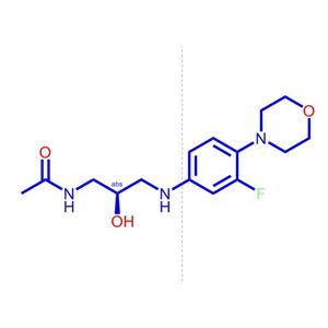 N-[(2R)-3-[[3-氟-4-（4-吗啉基）苯基]氨基]-2-羟丙基]乙酰胺333753-67-6