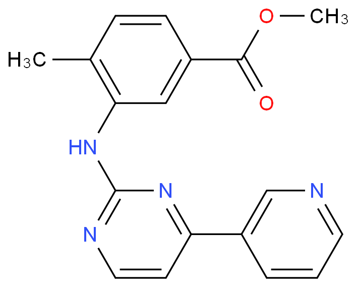 4-甲基-3-[[4-(3-吡啶基)-2-嘧啶基 ]氨基]苯甲酸甲酯